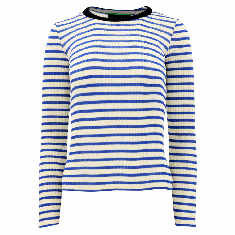 Jackie Raye Long Sleeve Ribbed Top image number null